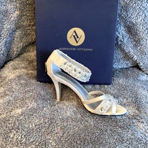 Rhinestone pumps
